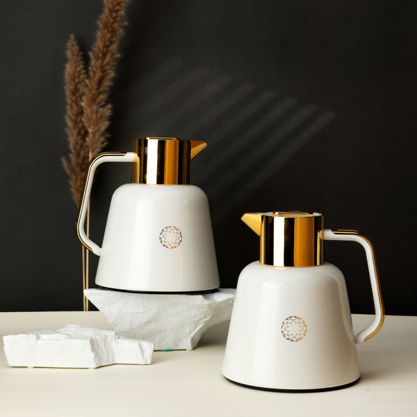 Vacuum Flask For Tea And Coffee From Misk - White