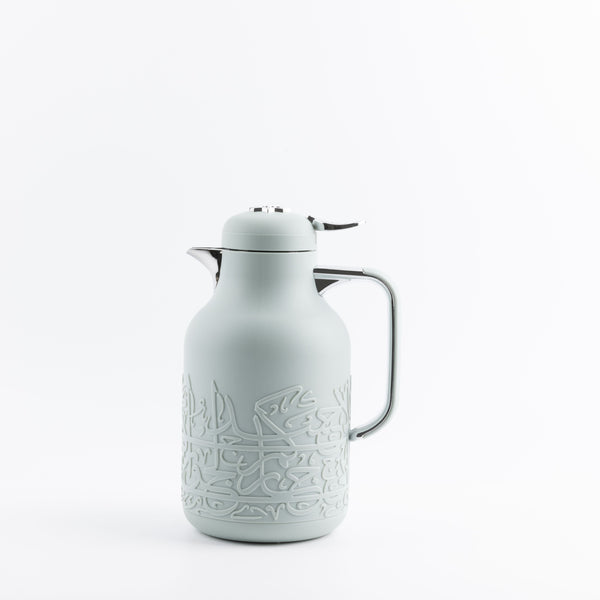 One Vacuum Flask For Tea And Coffee From Jiwar - Light Green + Silver