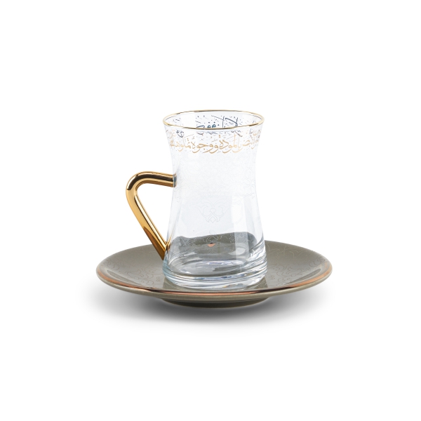 Tea Glass Sets From Joud - Grey