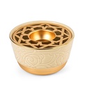 Incense Burner With Elegant Design Of 4 Pieces From Majlis - Beige