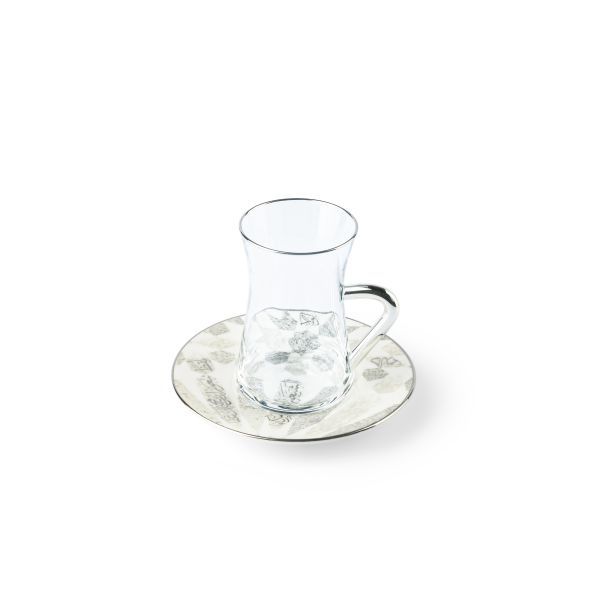 Tea Glass Sets From Amal - Grey