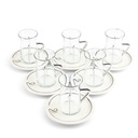 Tea Glass Set 12 pcs From Nour