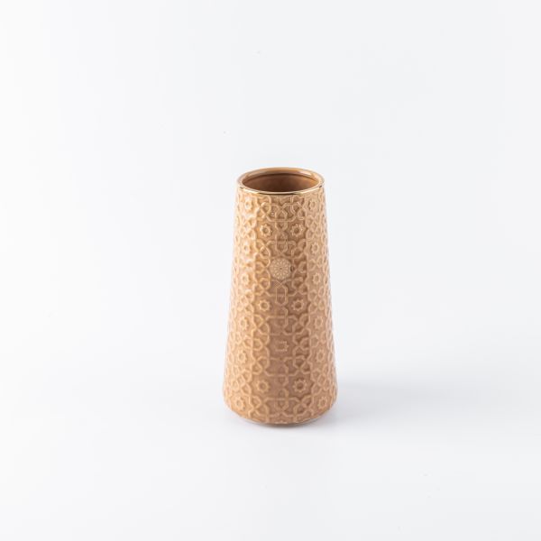 Small Flower Vase From Rossete - Orange