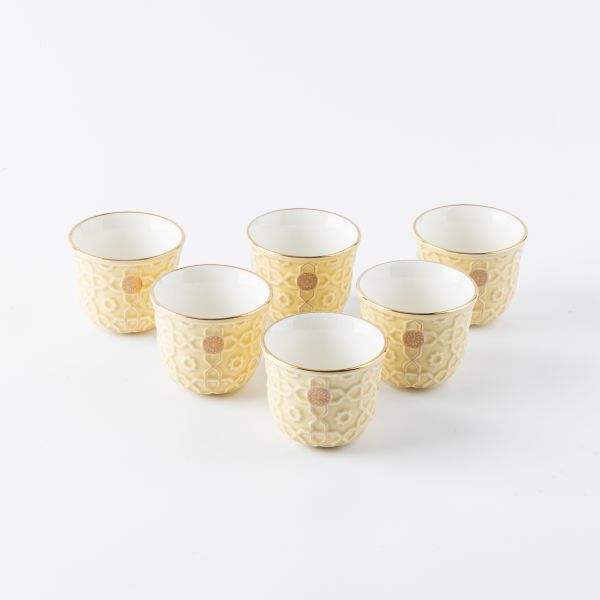 Arabic Coffee Set From Rossete - Ivory