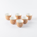 Arabic Coffee Set From Rossete - Orange