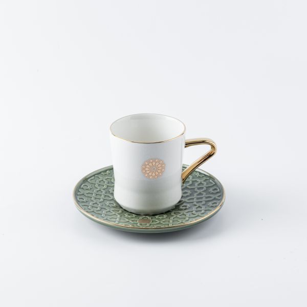 Porcelain Tea Set From Rossete - Green