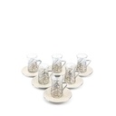 Tea Glass Set 12 Pcs From Diwan -  Pearl