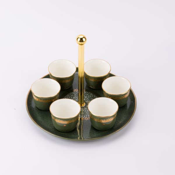 Arabic Coffee Set With Cups Handle From Ather