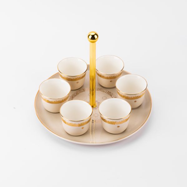 Arabic Coffee Set With Cups Handle From Ather