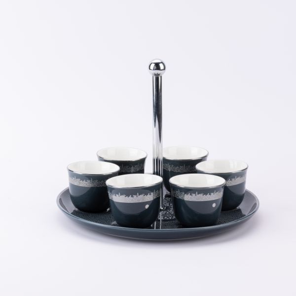 Arabic Coffee Set With Cups Handle From Ather