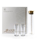 Glass Juice Set From Nour - Gold