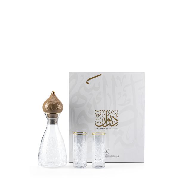 Glass Juice Set From Diwan -  Coffee