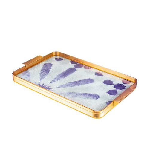 [AM1143] Aluminium Tray From Amal - Purple