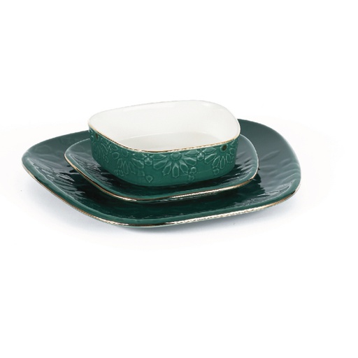 [ET1578] Green - Dinner Sets From Ikram